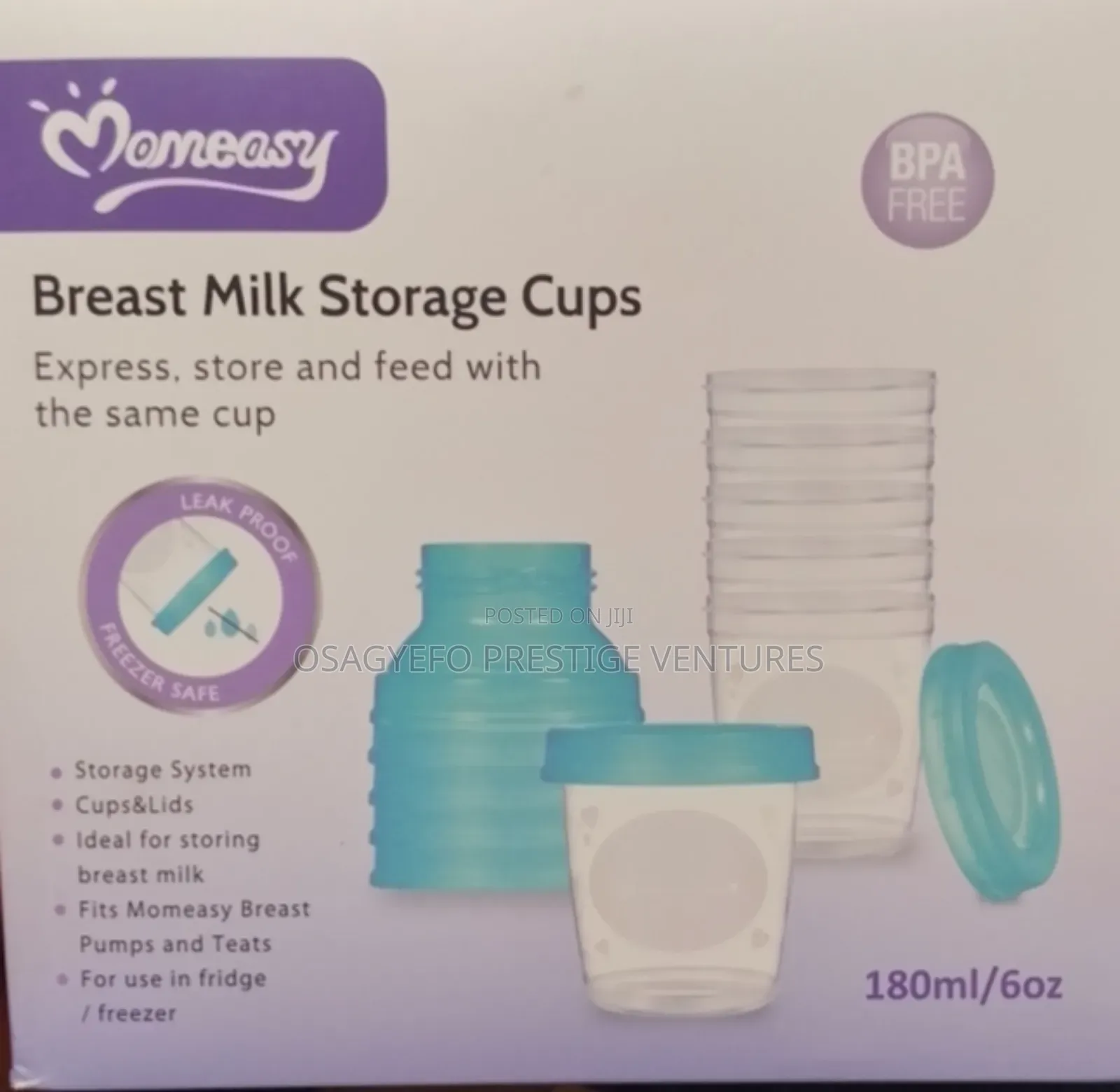 Breast Milk Storage Cups