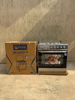 Pearl 6 Burner Gas Cooker With Oven New