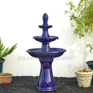 3-tier Pedestal Outdoor Fountain
