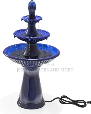 3-tier Pedestal Outdoor Fountain