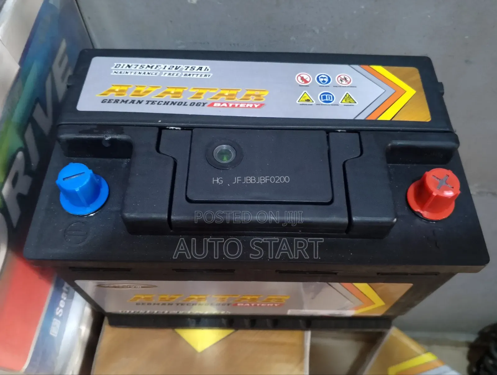 Car Battery 15 Plate /75ah + Free Delivery Within Accra