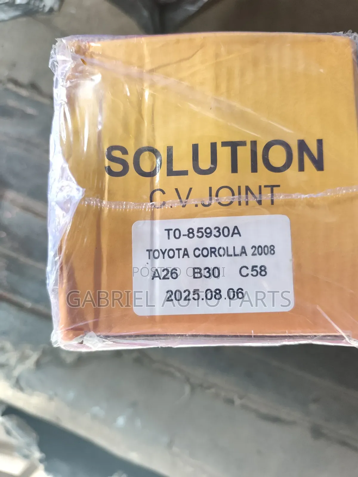 Toyota Corolla Shaft Head 2008 (26*30)