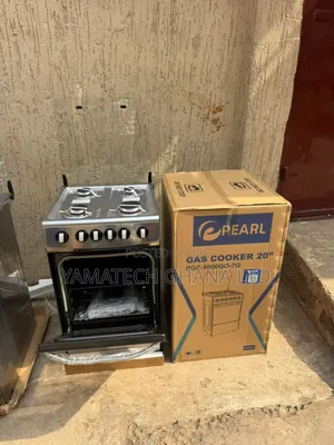 Pearl 4 Gas Burner Stove With Oven And Grill