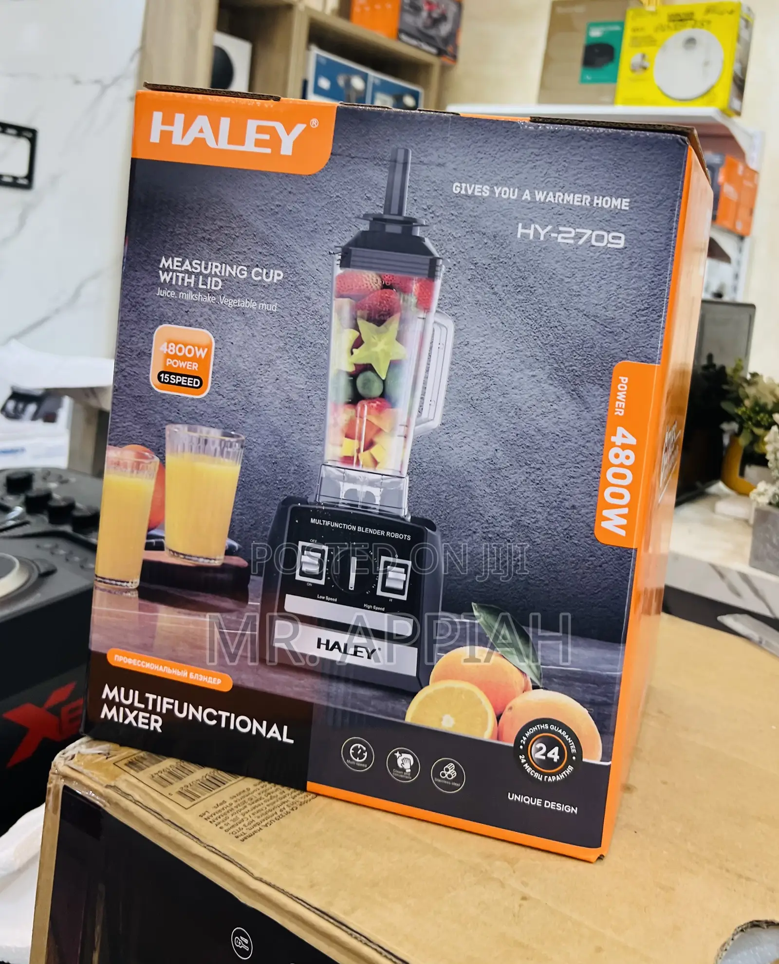 Energy Sufficient Haley-Hy-2709 4800watt Blender 