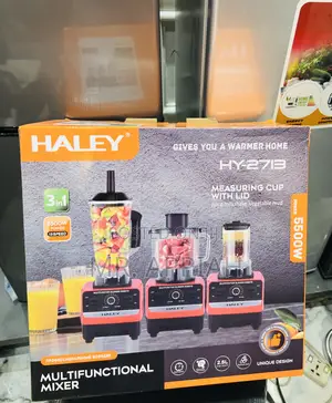 Unique Haley-Hy-2713 2.5litersblender(5500watt)Red/Black