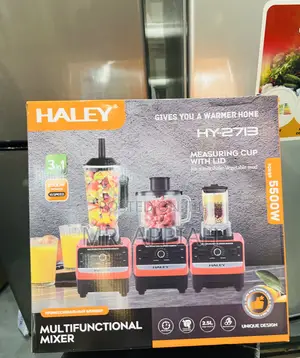 Elegant Haley-Hy-2713 3 in 1 Electric Mixer(Red/Black) 