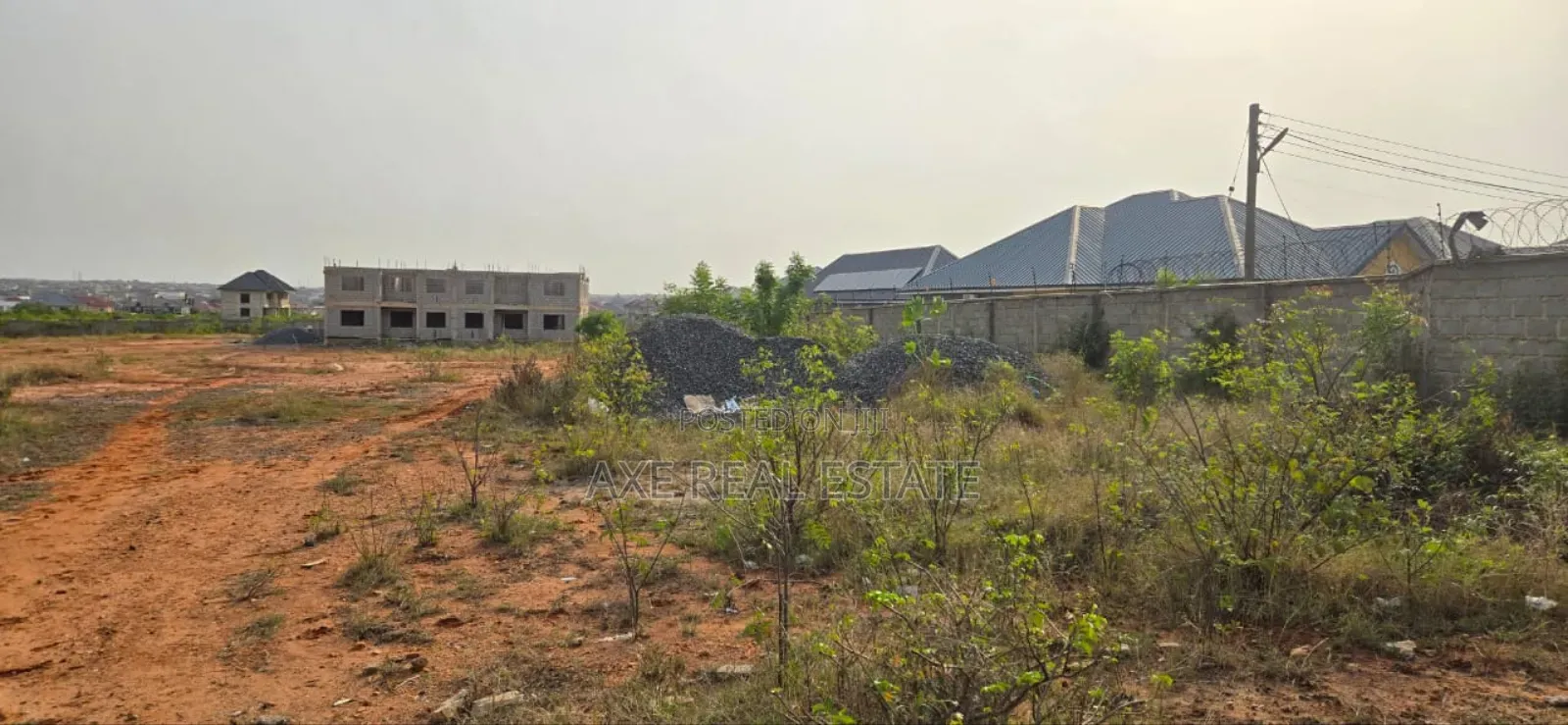 Security Checks on Lands at Tema Community 25