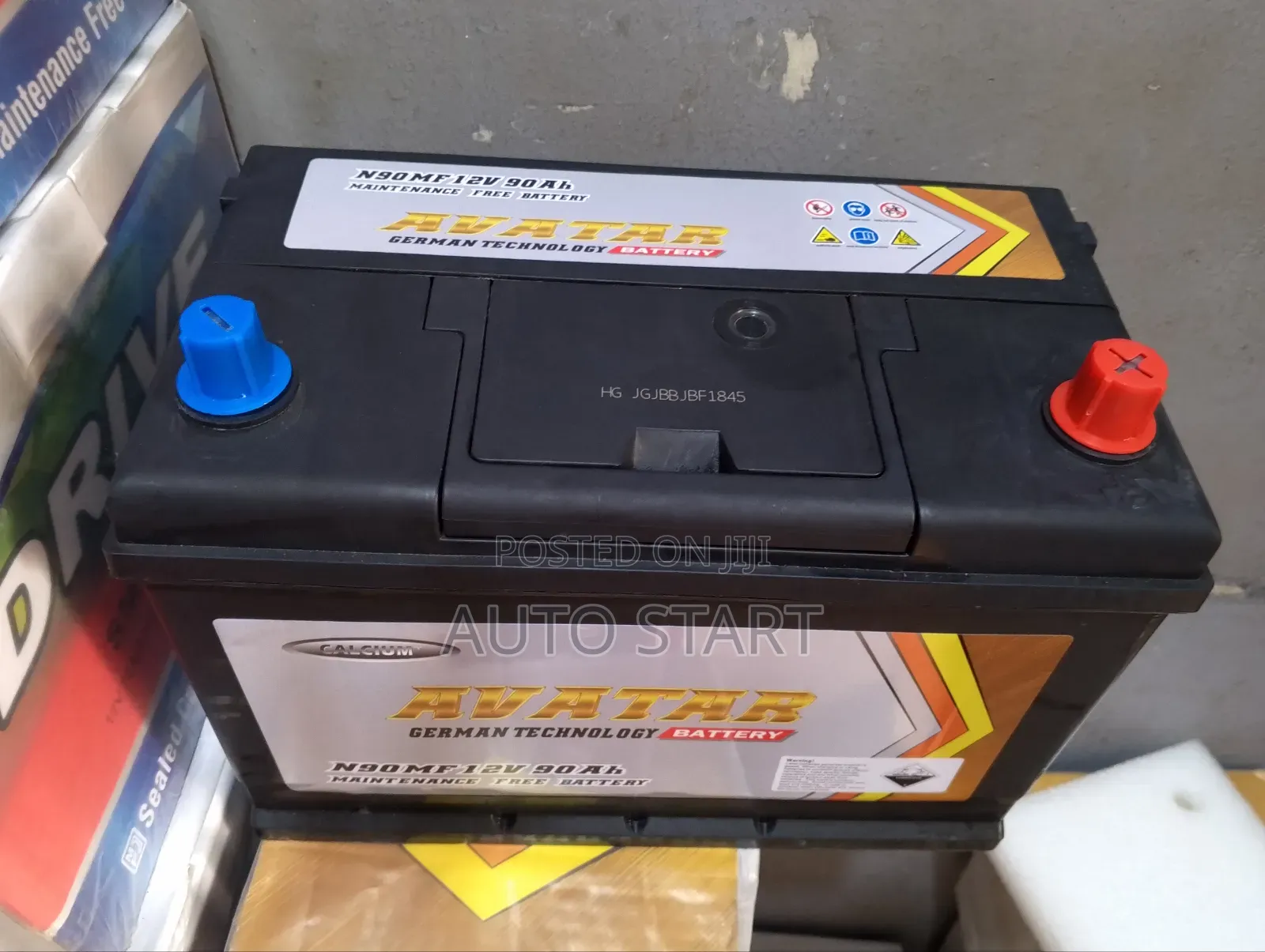 Car Battery 17 Plate/90ah +Free Delivery
