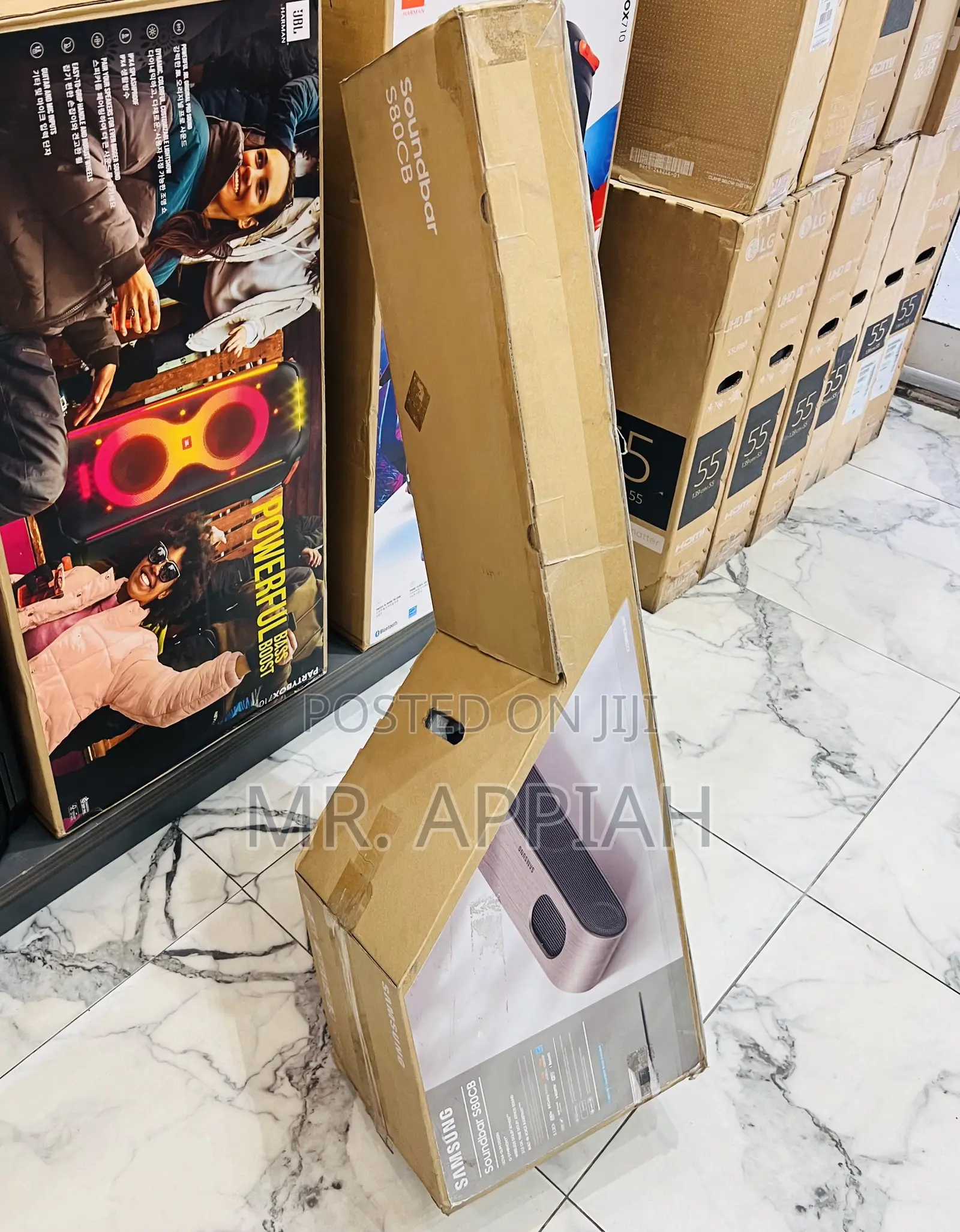 Newest in Stock Samsung Wireless Dolby Atmos Slim Sound Bar(S80cb)