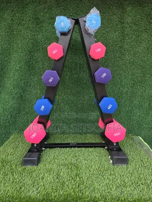 Dumbbell Set With Rack