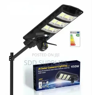 Wifi Solar Streetlight Street Light Security Camera