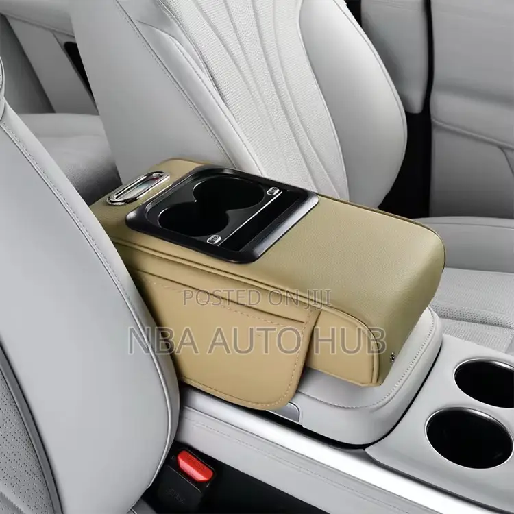 Car Central Armrest With Cup Holder