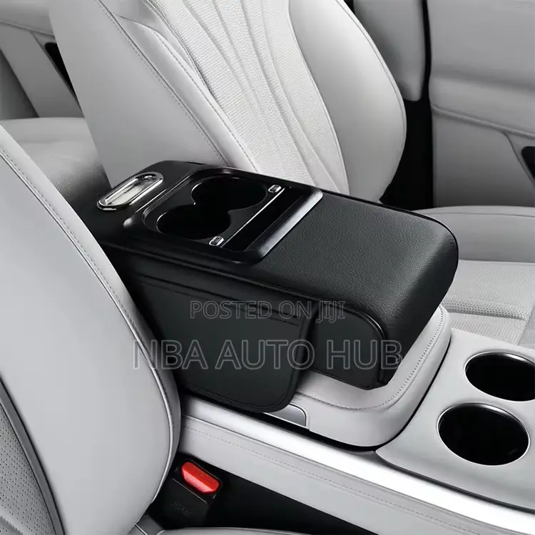 Car Central Armrest With Cup Holder