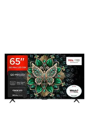 TCL 65” Qd-Mini Led Tv