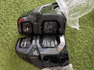 Toyota Hilux Smoked Dark Led Taillights 2021 2022 2023 2024 2025