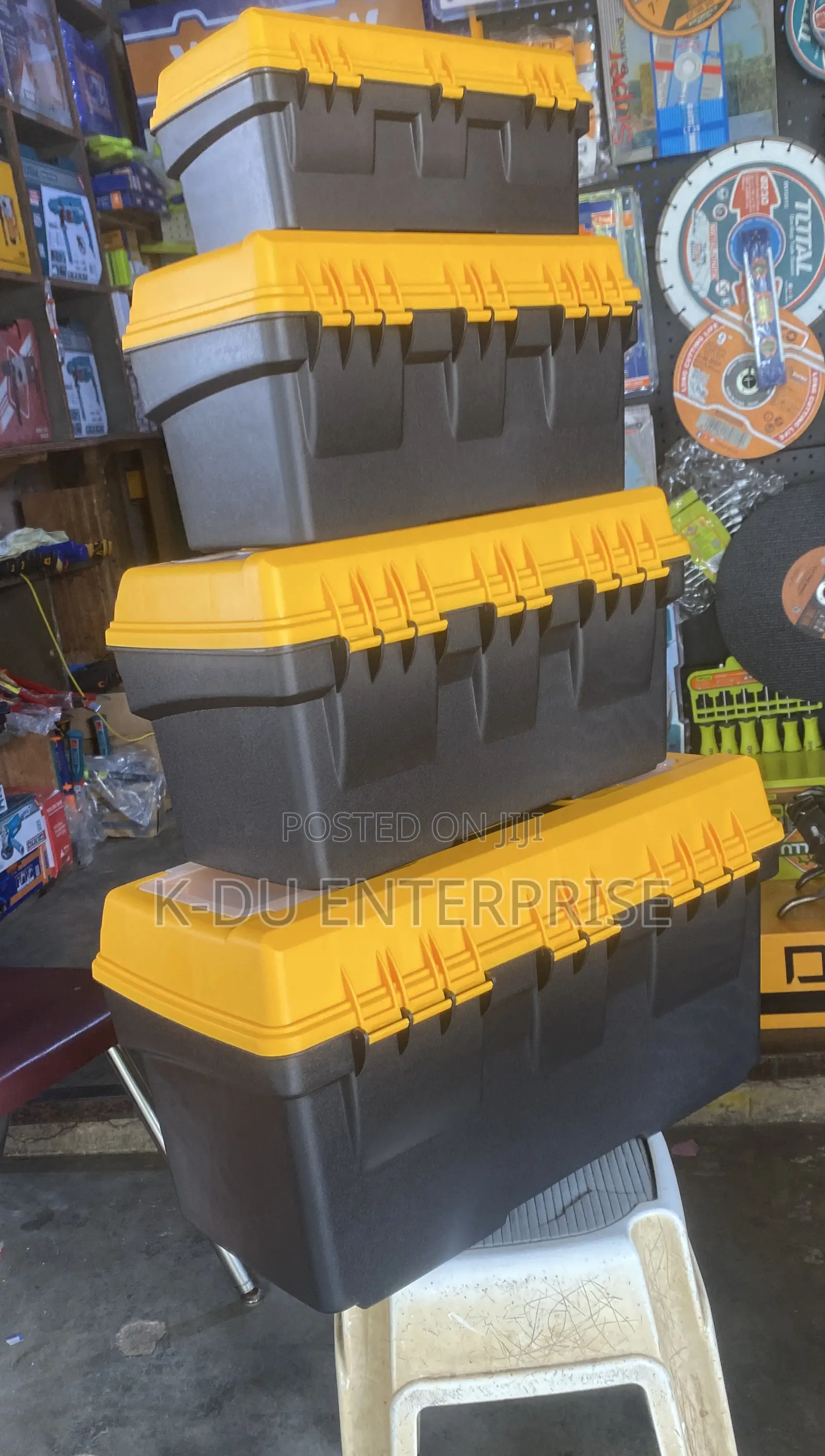 Welloo Plastic Tool Boxes Set