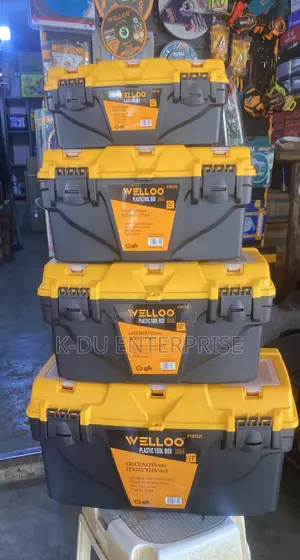 Welloo Plastic Tool Boxes Set