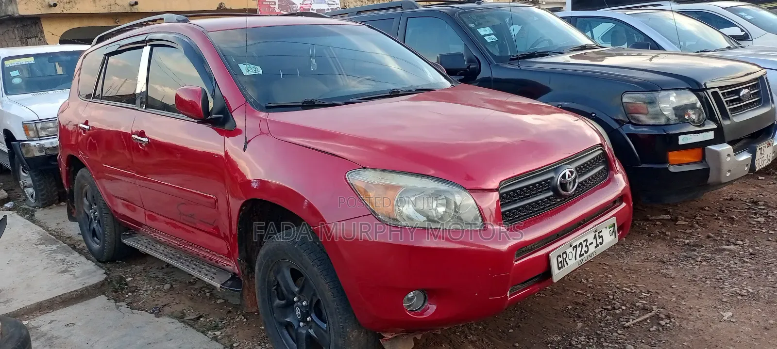 Toyota RAV4 2008 Red