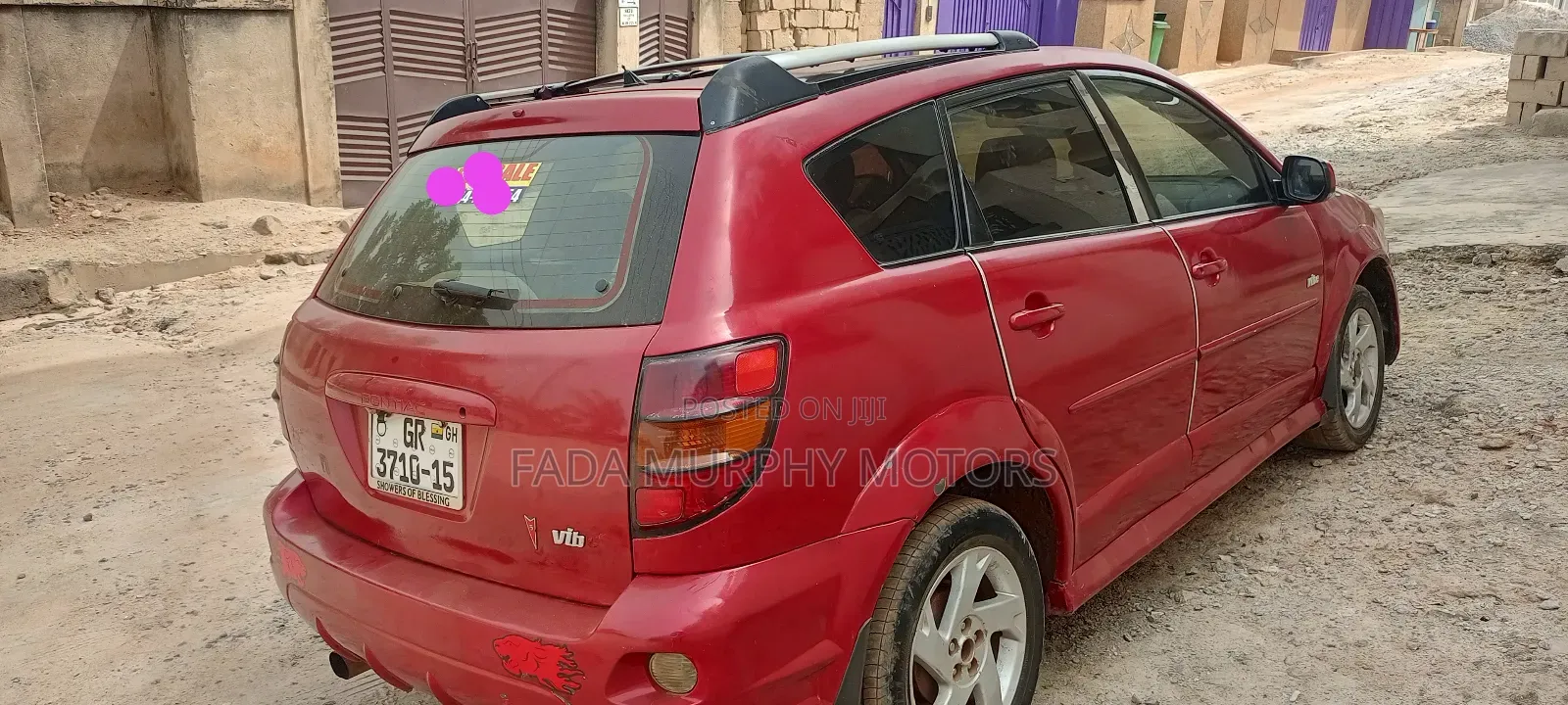 Pontiac Vibe 1.8L 2010 Red