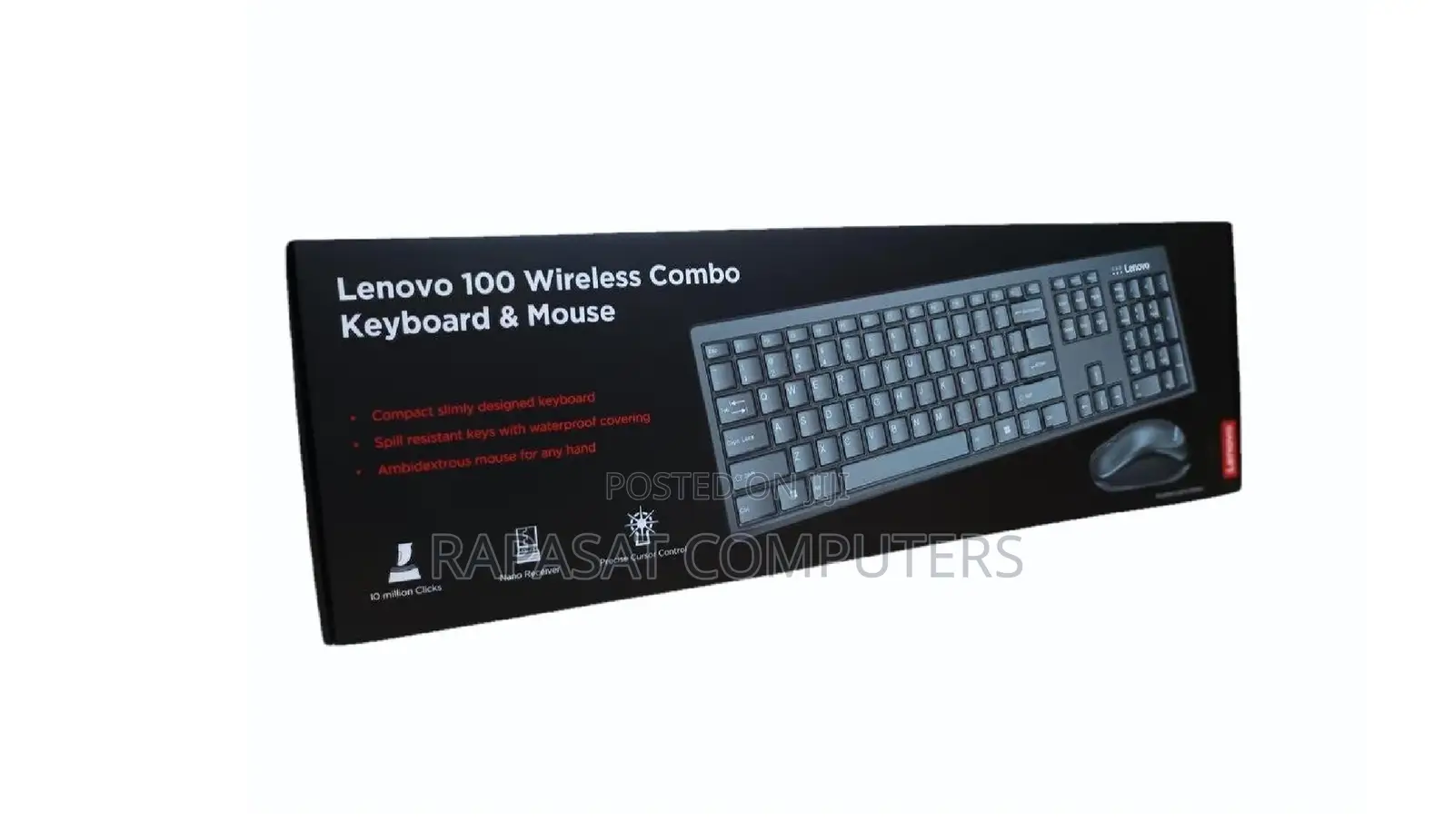 Lenovo Wireless Mouse and Keyboard 100