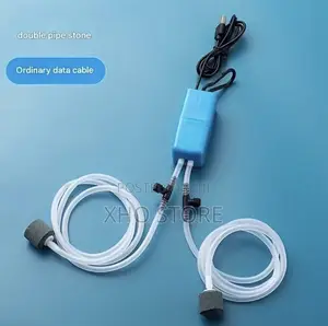 Aerator High-Efficiency USB Fish Tank Oxygen Pump With Thick Air Tube