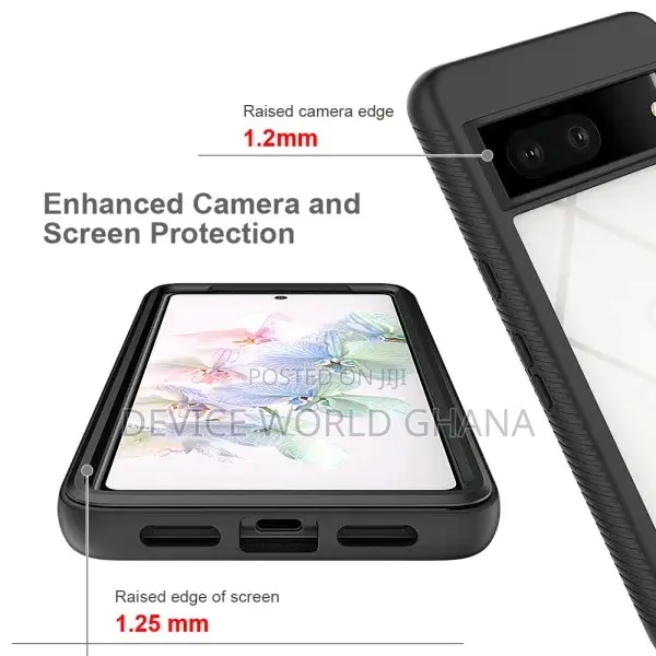 Transparent 360 Front and Back Case for Google Pixel Phones All Models