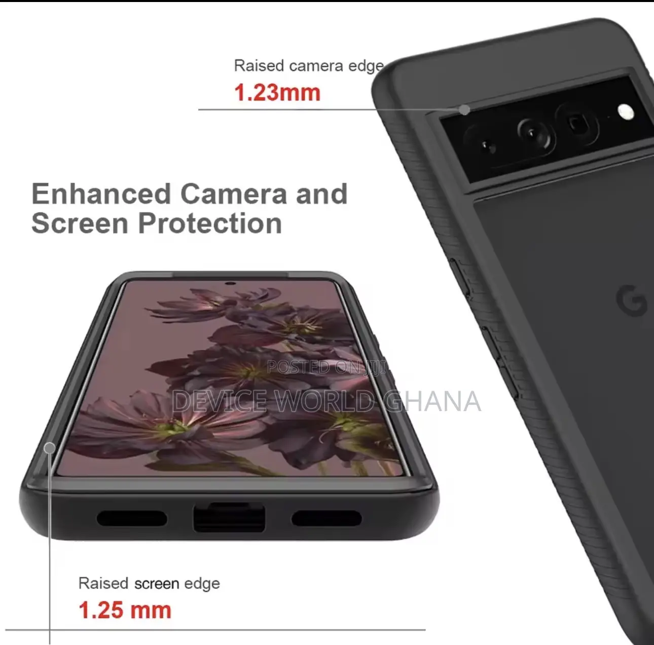 Transparent 360 Front and Back Case for Google Pixel Phones All Models