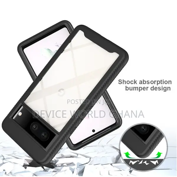 Transparent 360 Front and Back Case for Google Pixel Phones All Models