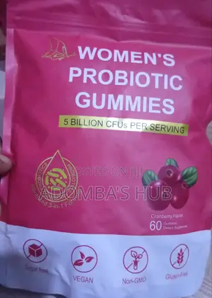 Women's Probiotic Gummies -5 Billion Cfus Per Serving