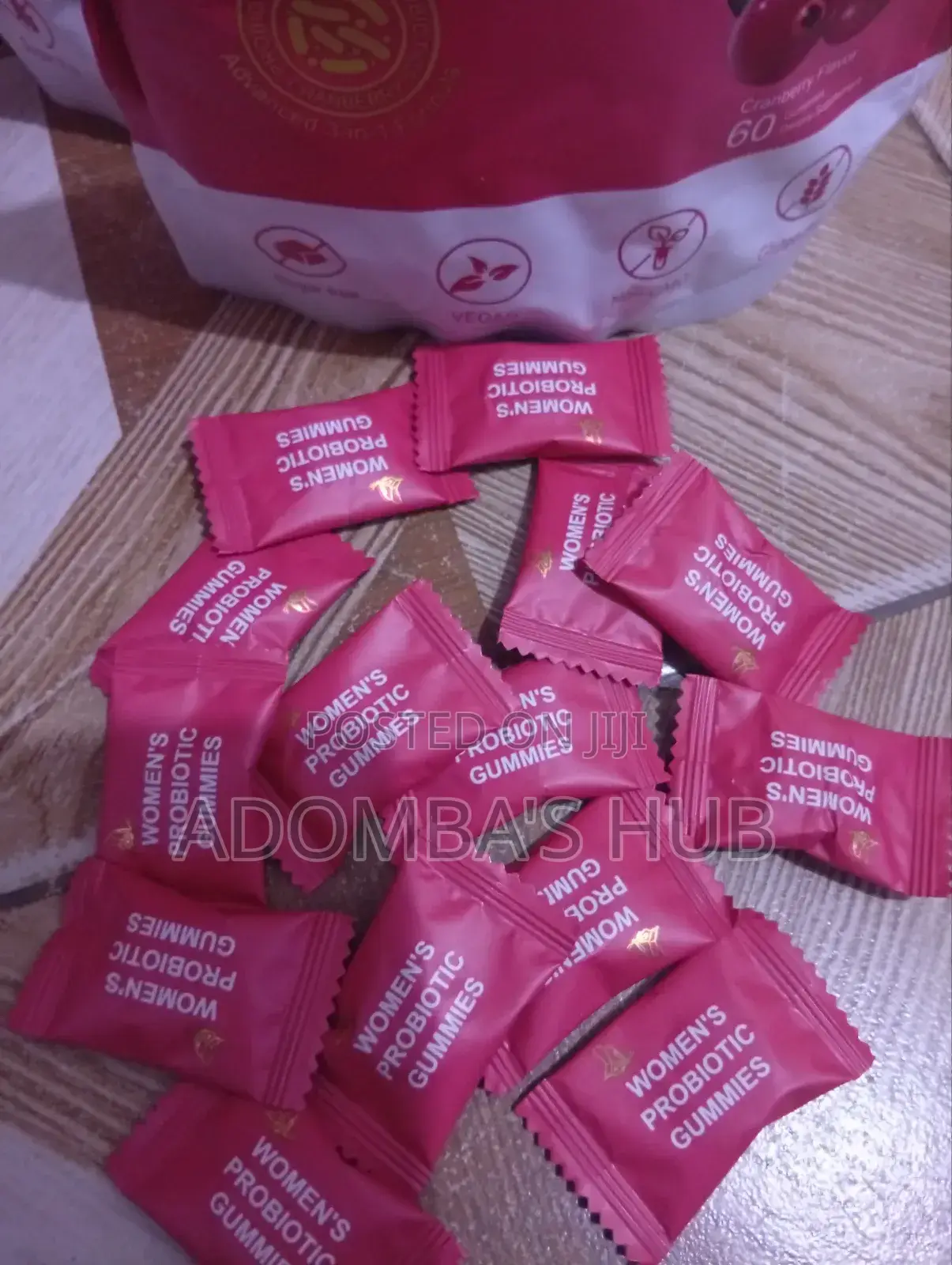 Women's Probiotic Gummies -5 Billion Cfus Per Serving