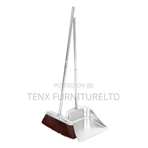 Broom( 2pcs Stainless Steel ) With Duster