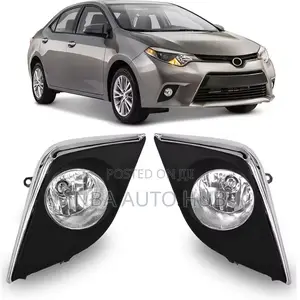 Toyota Corolla Fog Light and Cover Set