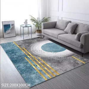 Luxury Redefined: 3d Crystal Velvet Carpet ( 200/300cm )