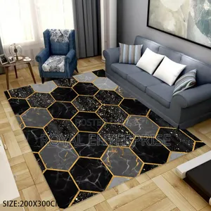 3d Crystal Velvet Carpet: Perfect for Any Room ( 200/300cm )