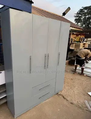 4 Doors Laminated Wardrobe