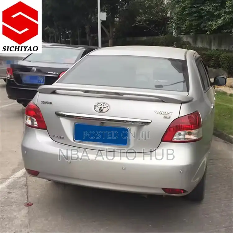 Toyota Yaris Boot Spoiler With Brake Light