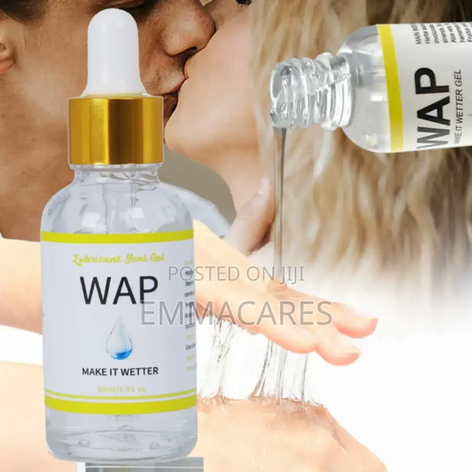 Yoni Wap Lubricant Gel. Natural Intimate Gel for Women