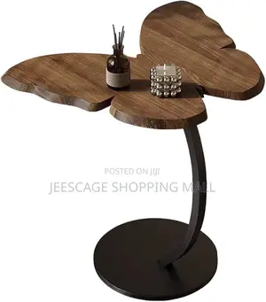 Side Table for Couch Vintage Style Butterfly Shape End