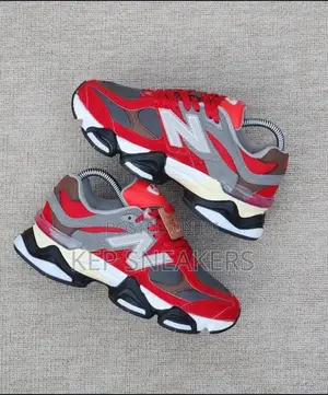 New Balance 9060 “Red and Grey Colorway”