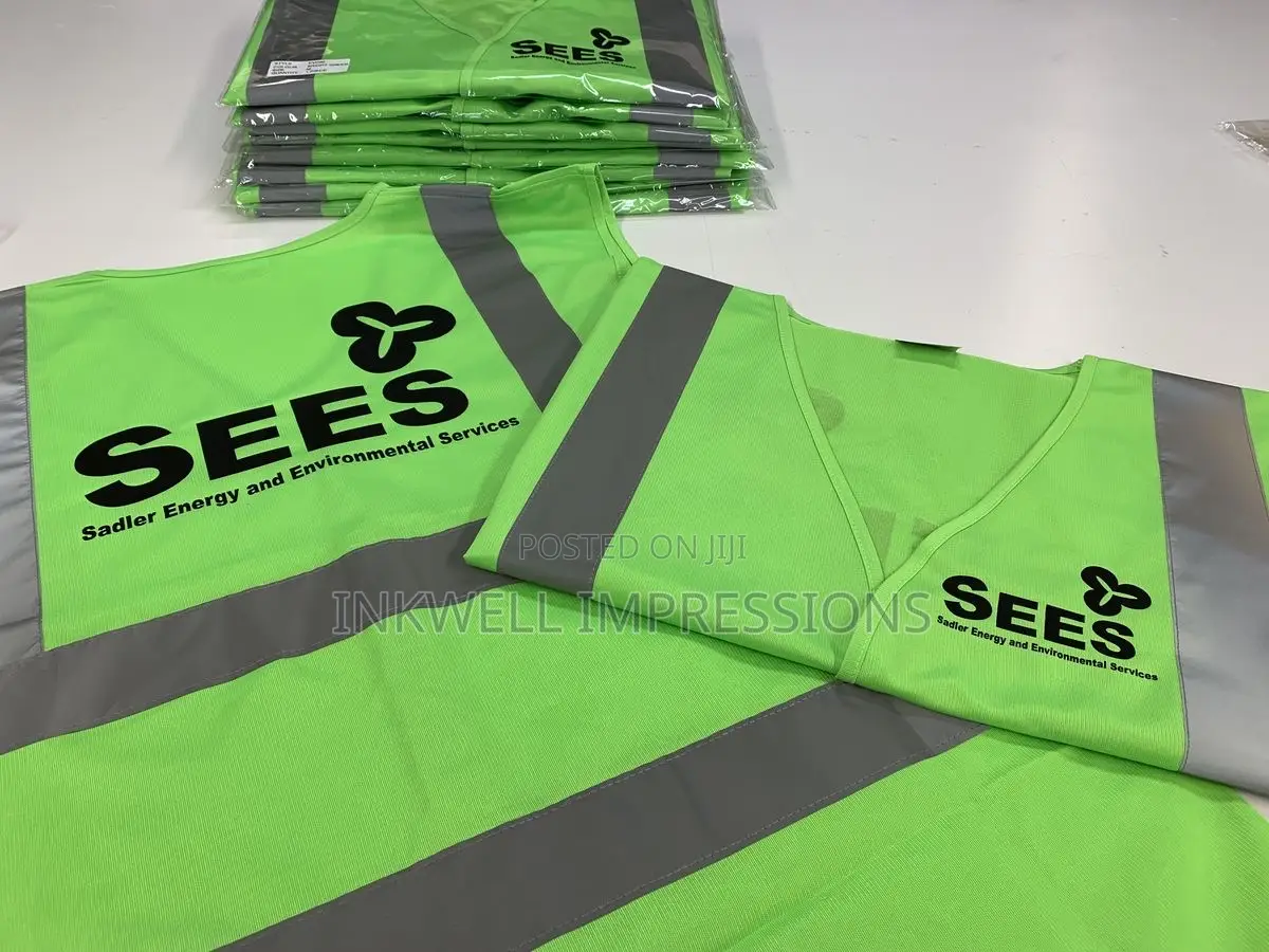 Reflective Vest Design and Print