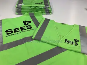 Reflective Vest Design and Print