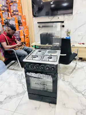 Sealed in Box Ailyons 50x50 3 Gas With 1 Electric Burner With Oven 
