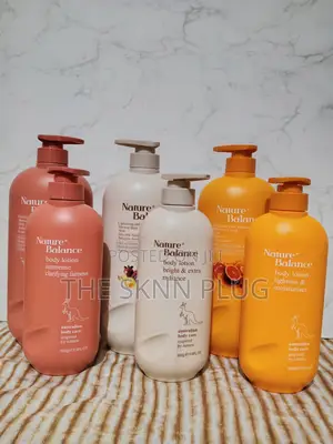 Nature Balance Lotion and Shower Gel