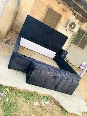 King Size Bed Frame With Bed Side Drawer and Automan