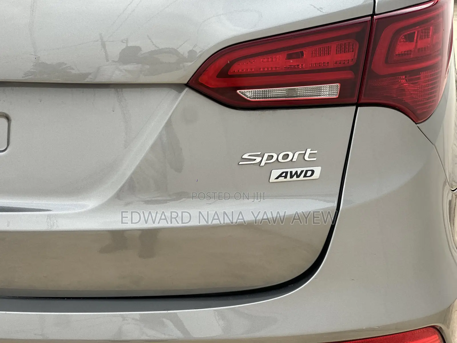 Hyundai Santa Fe SE AWD 2017 Gray