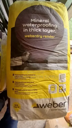 Weber Dry Render - Waterproof Plastering Mortar - 20kg