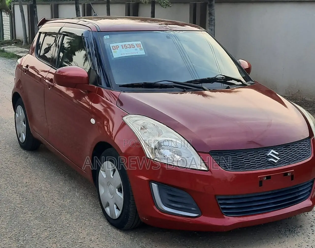 Suzuki Swift RS 2015 Red