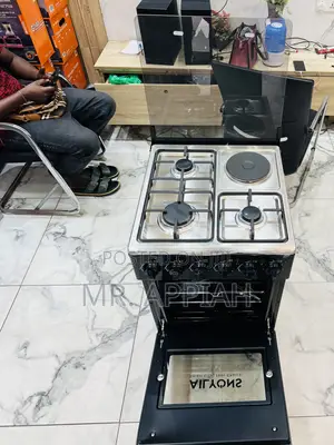 Shop Affordable Ailyons 3 Gas With 1 Electric Burner(Black) 