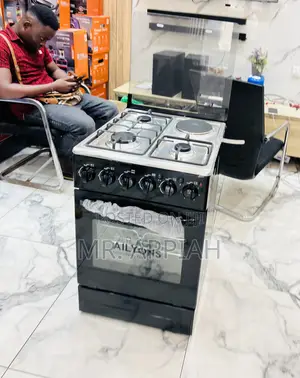 Get Premium Ailyons 3 Gas + 1 Electric Burner With Grill(Black) 