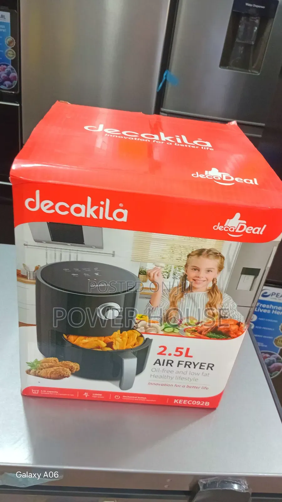Low Price Decakila Air Fryer – Fast Oil-Free Cooking 2.5l Air Fryer